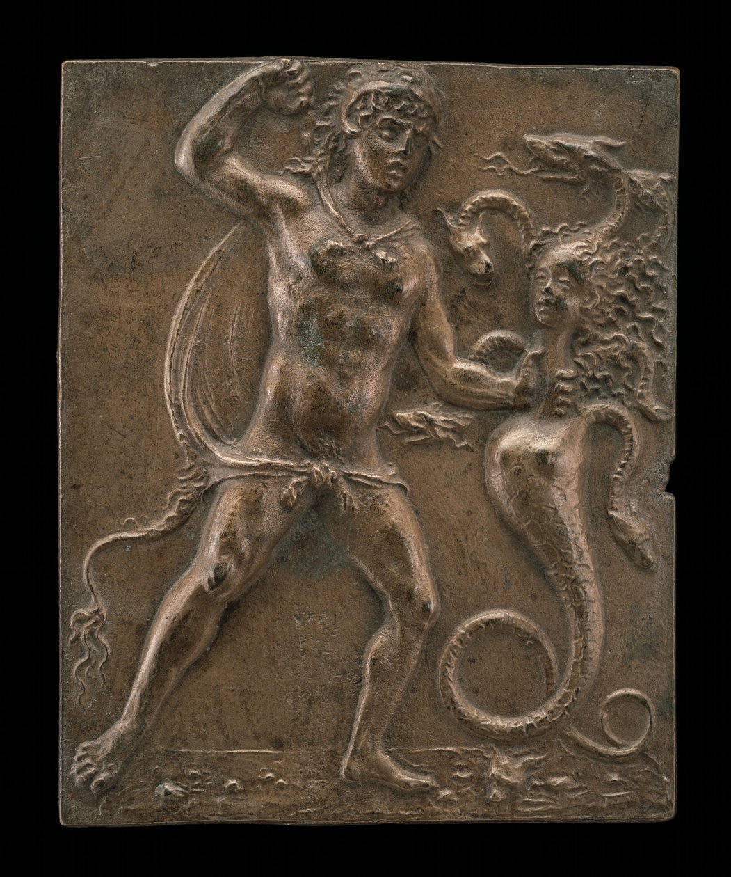 Hercules and the Lernaean Hydra, late 15th - early 16th century by Moderno