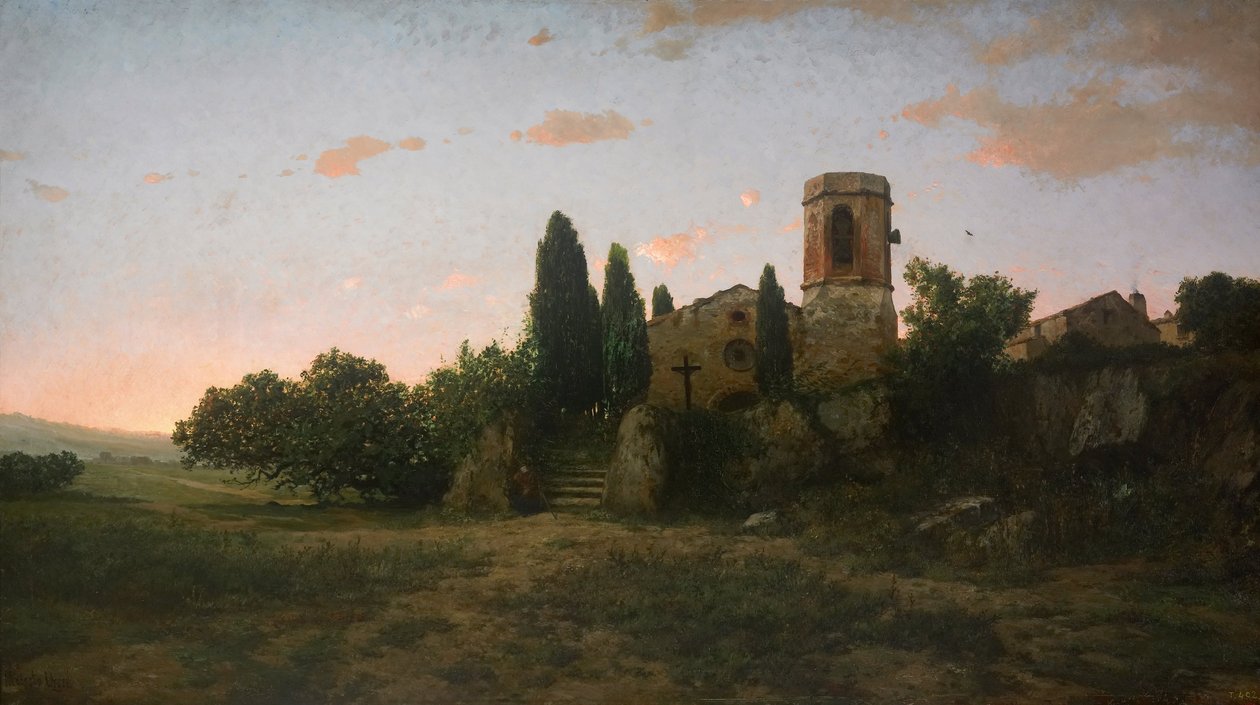 The Bell for Prayer by Modest Urgell
