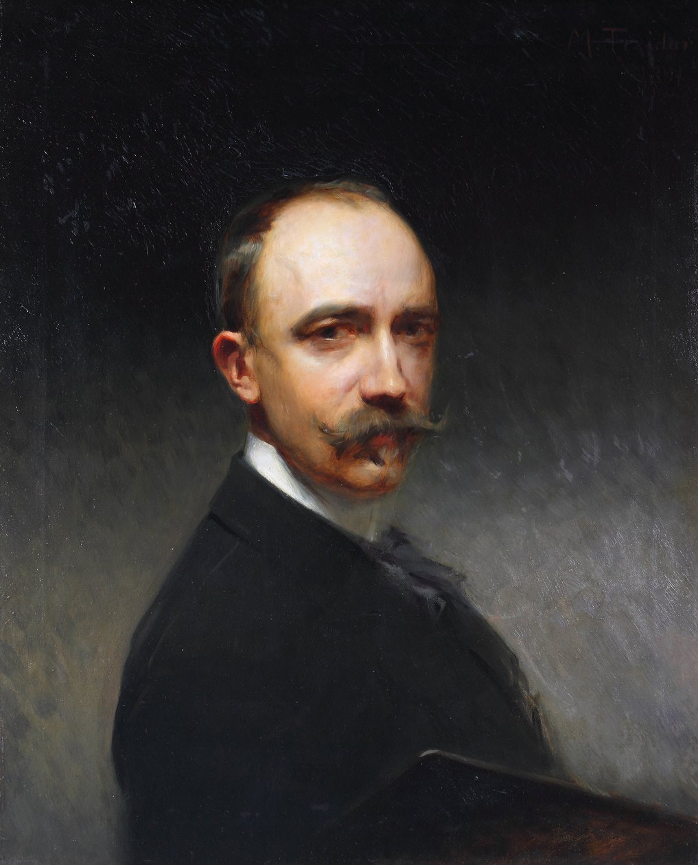 Self Portrait by Modesto Teixidor y Torres