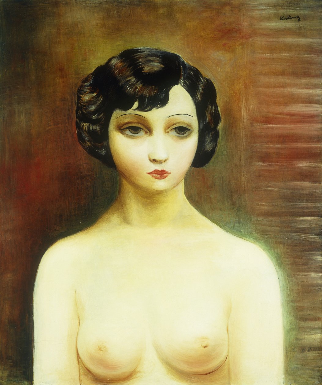 Bust of a Young Woman by Moise Kisling