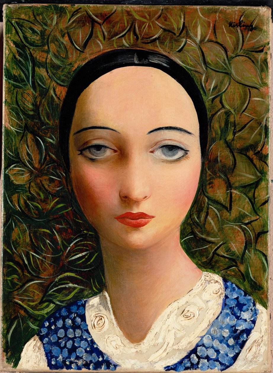 Portrait of a Young Woman by Moise Kisling