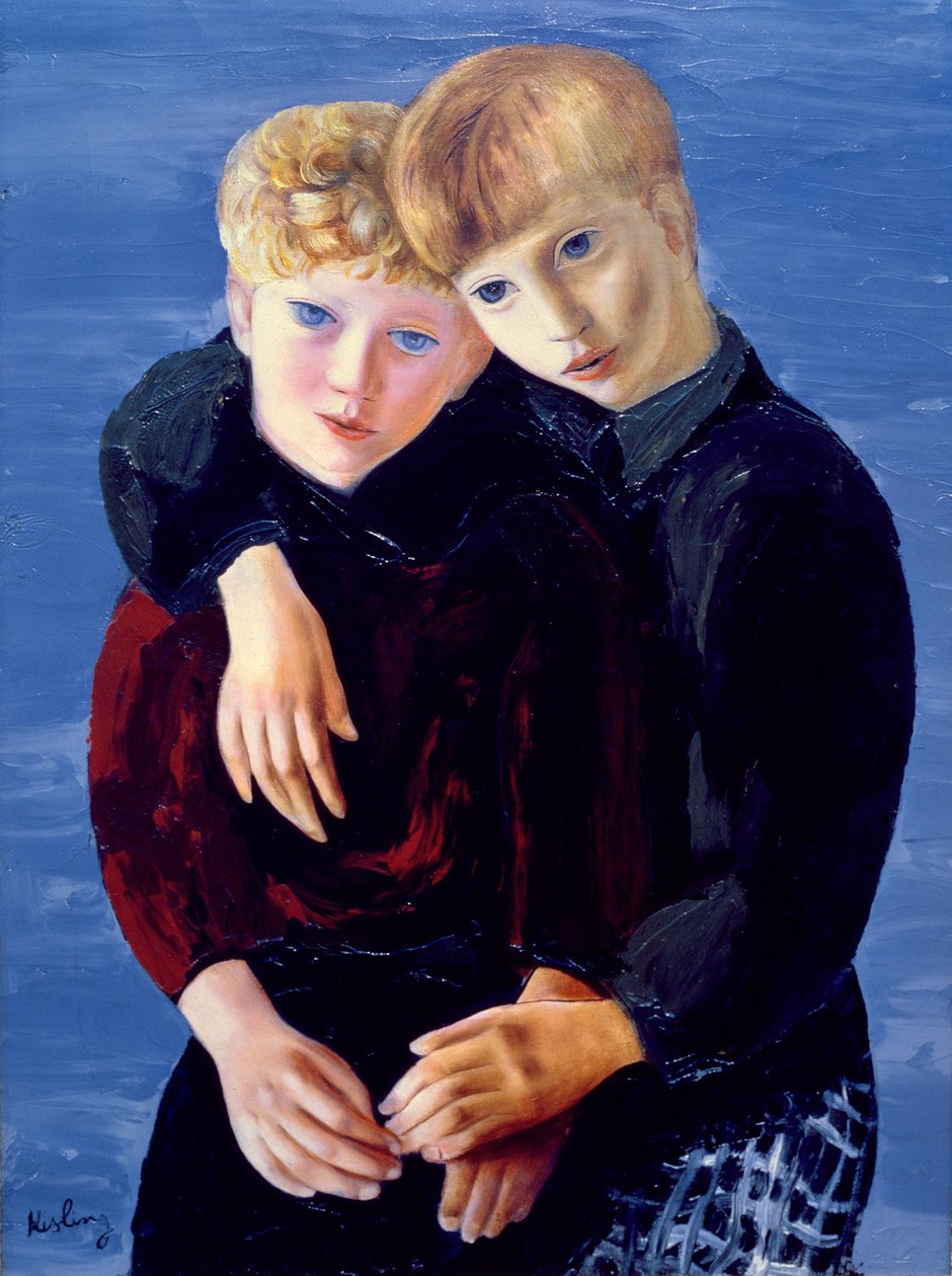 Two Brothers by Moise Kisling