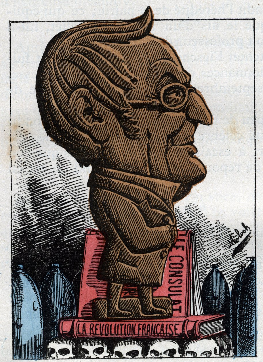 Portrait of Adolphe Thiers (1797-1877), President of the French Republic by Moloch