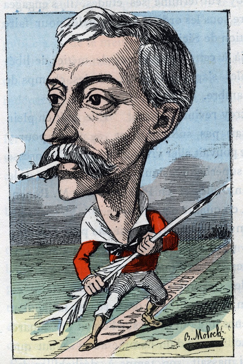 Portrait of Edouard Lockroy (1838-1913), French politician by Moloch