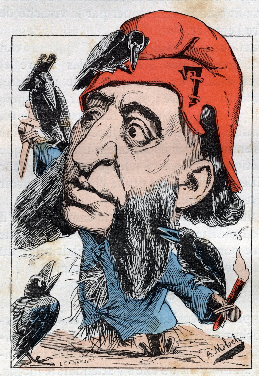 Portrait of Jules Ferry, French politician by Moloch