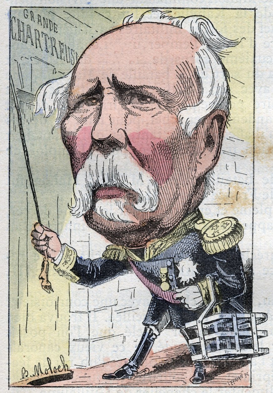 Portrait of Patrice de Mac Mahon, Marshal of France, Duke of Magenta, President of the Republic by Moloch