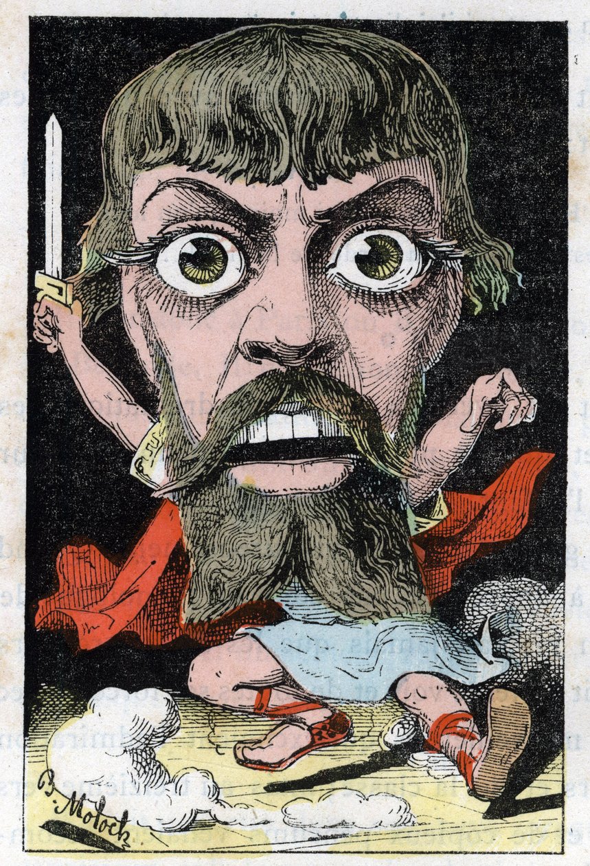 Portrait of the Actor Mount-Sully by Moloch