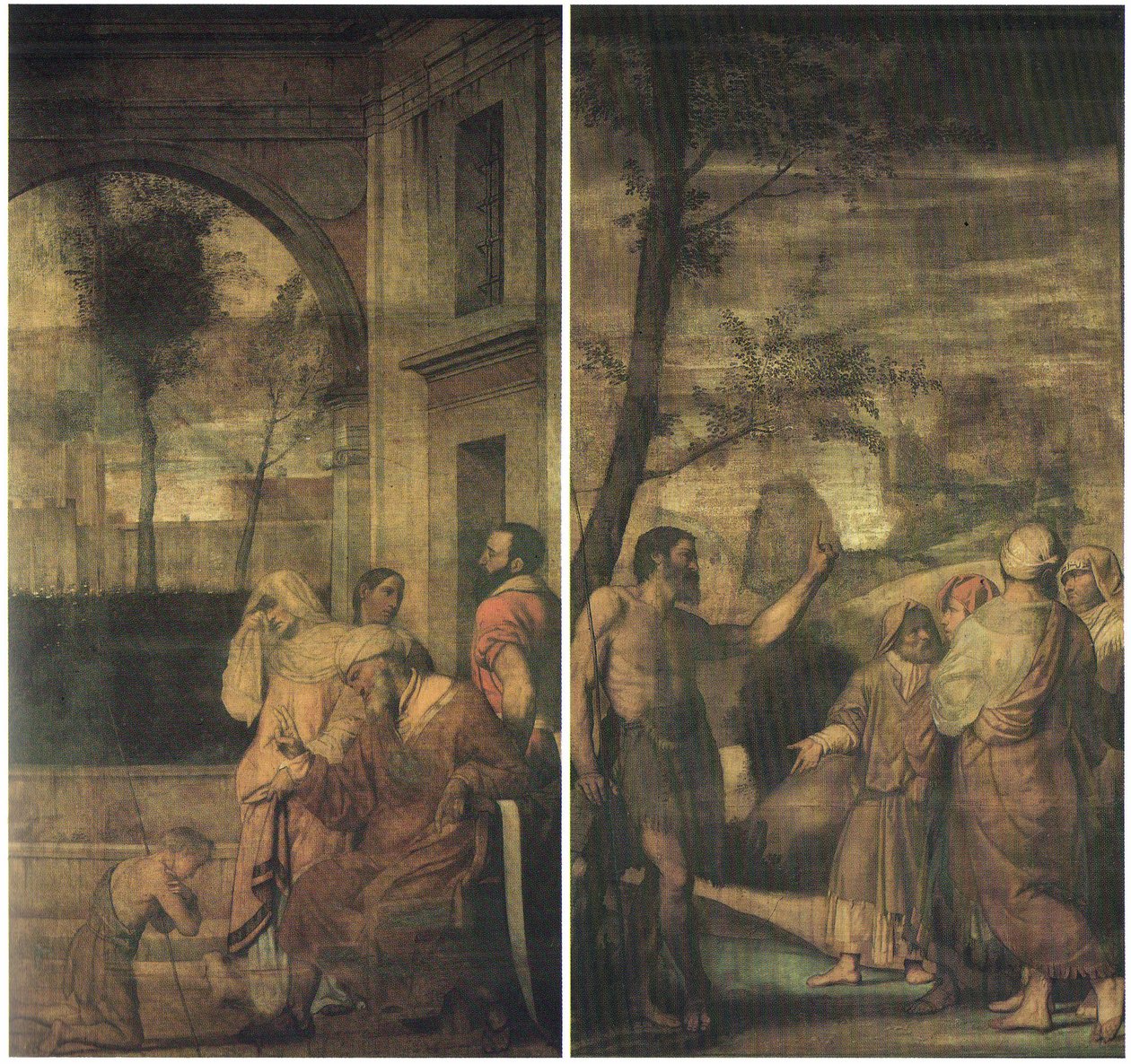 Chiesa di San Giovanni Evangelista Organ Case by Moretto da Brescia