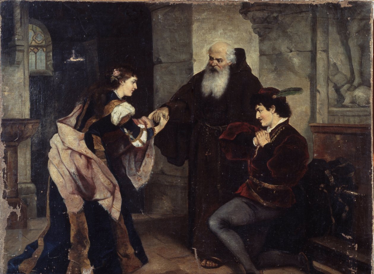 The Marriage of Romeo and Juliet by Moritz Ludwig von Schwind