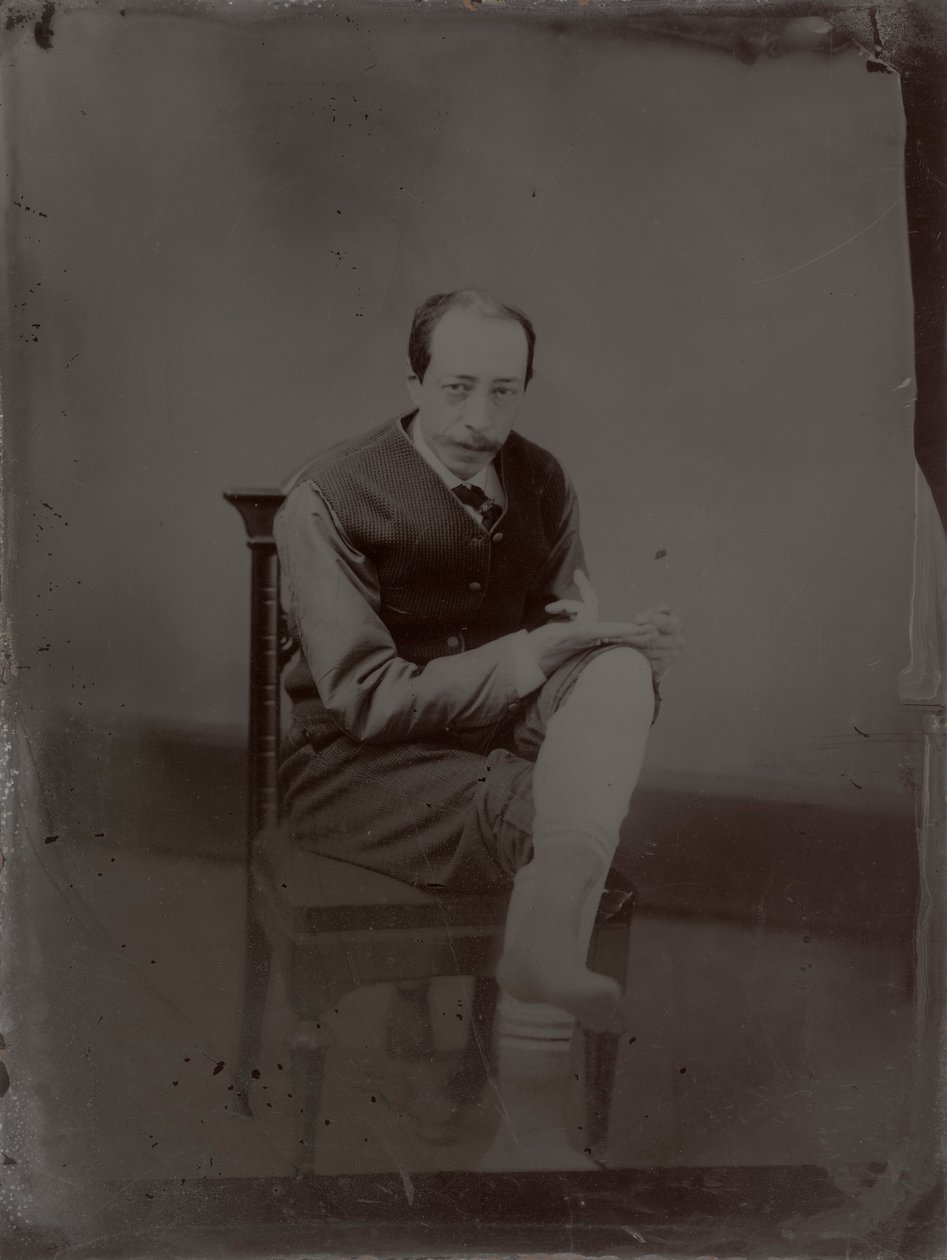 Portrait of John La Farge by Moritz Statfeld