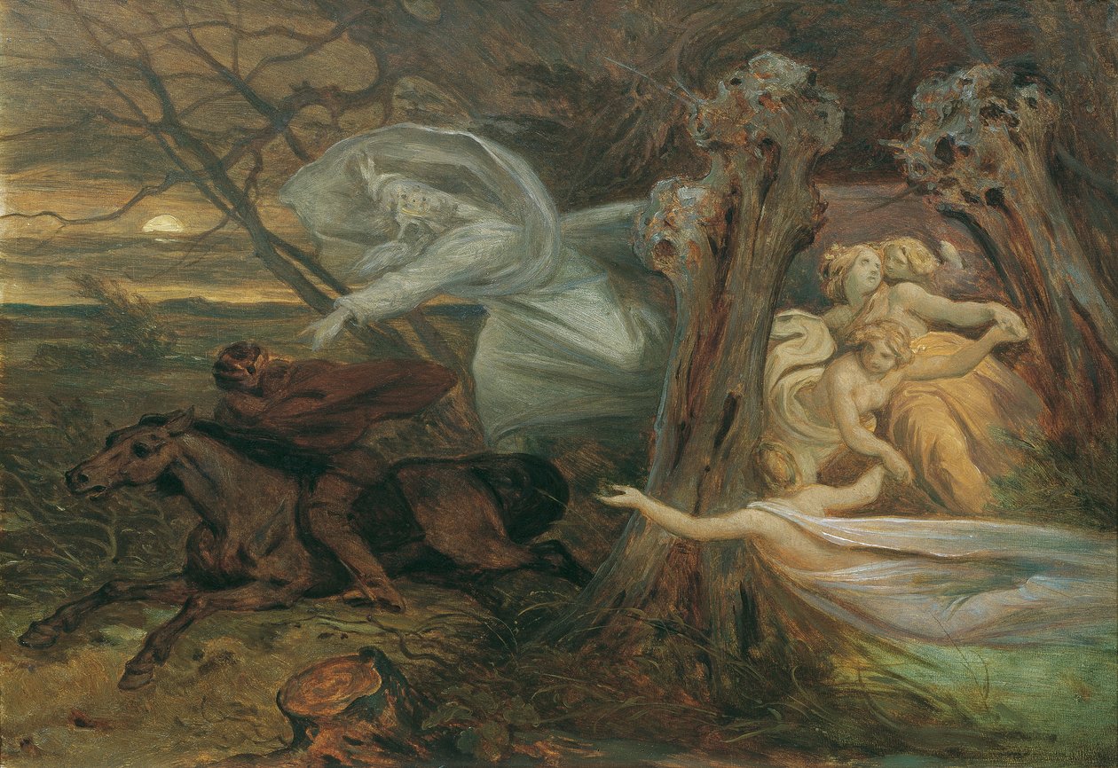 The Erlking by Moritz Ludwig von Schwind