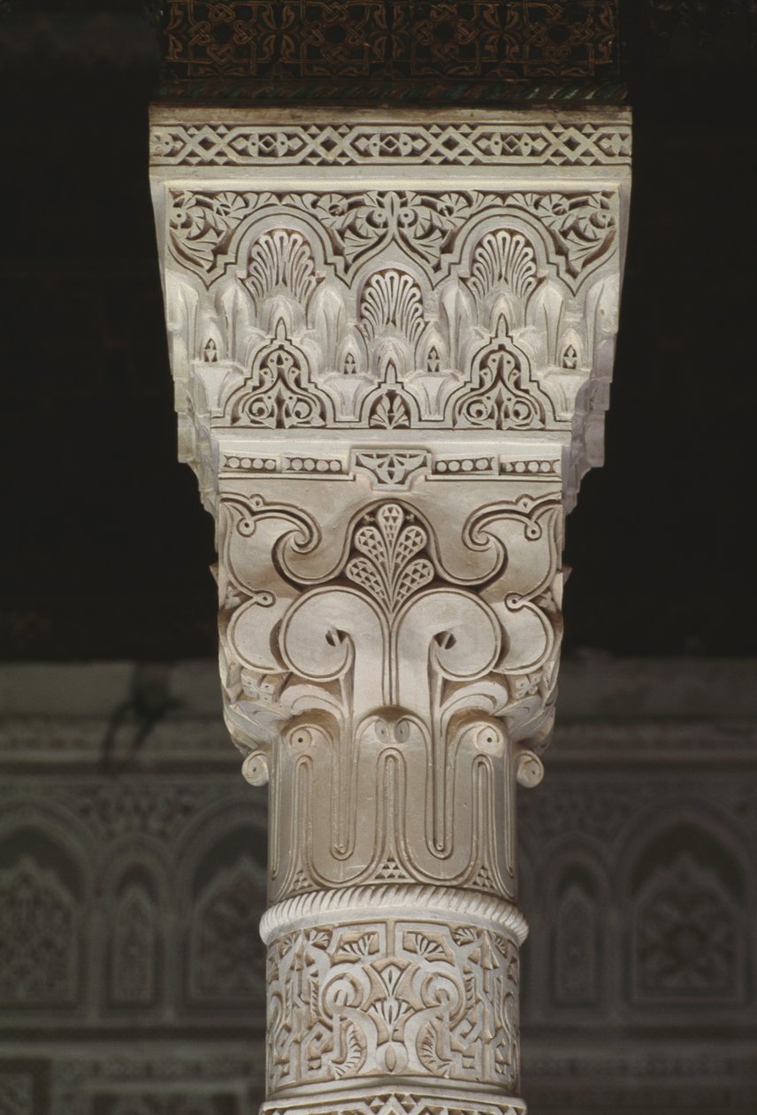 Kasbah of Thamiel Glaoui, capital by Moroccan School