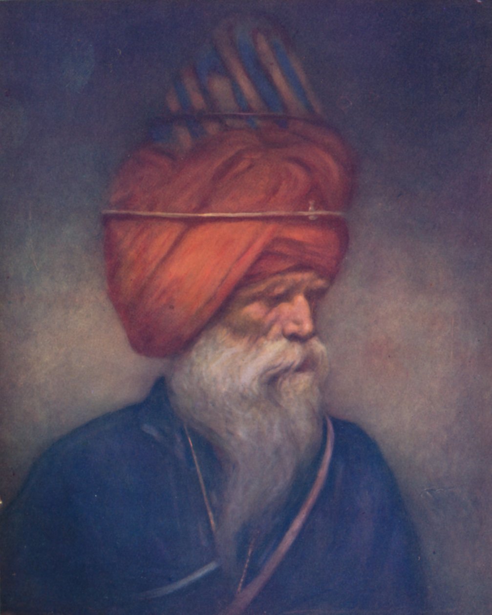 A Sikh Spear-bearer, 1903 by Mortimer L Menpes