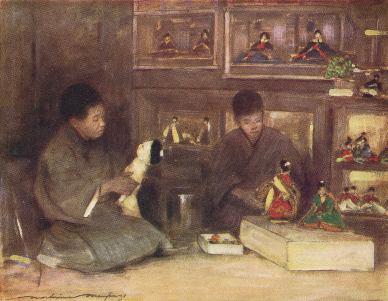 A Toy-Shop, c. 1887, 1901 by Mortimer L Menpes