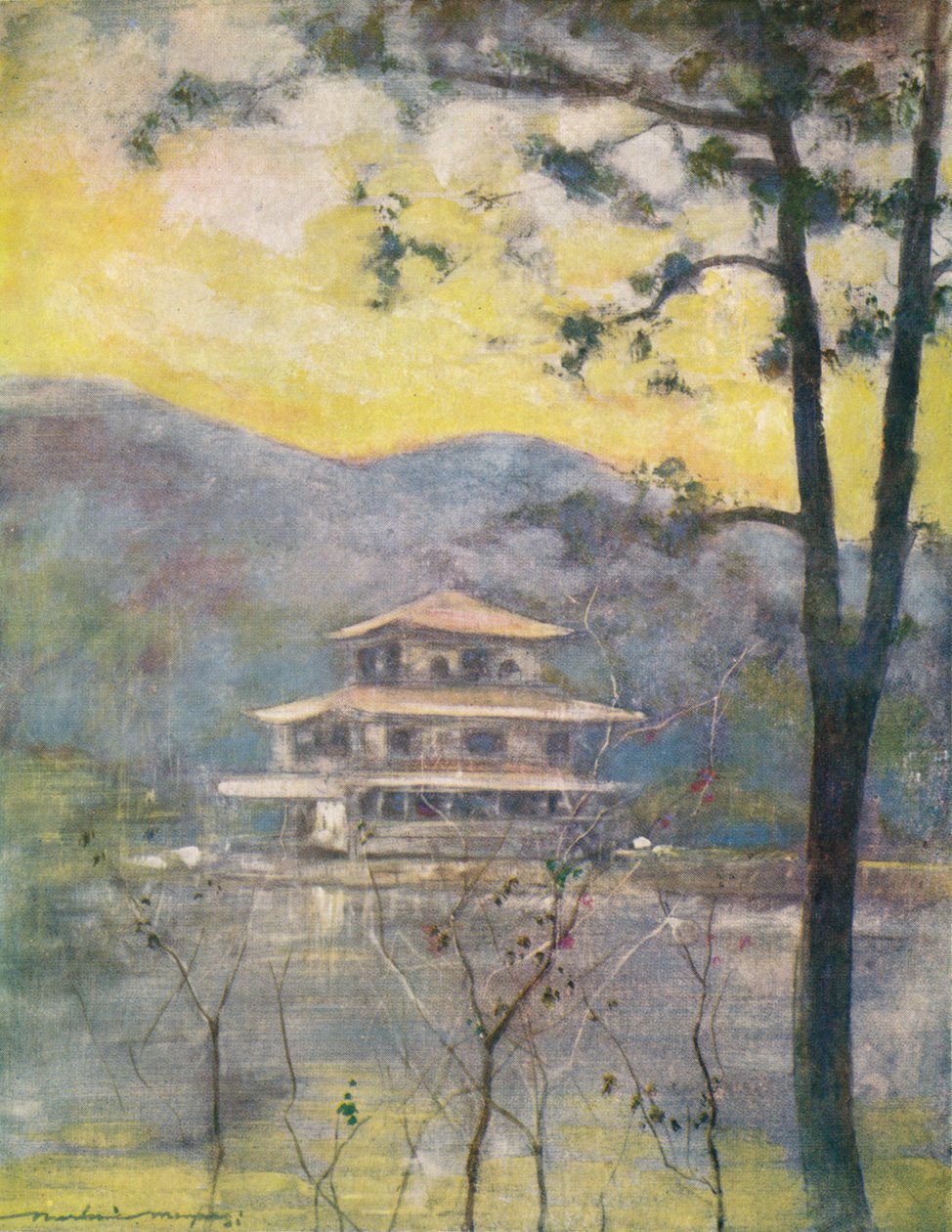 Outside Kioto by Mortimer L Menpes