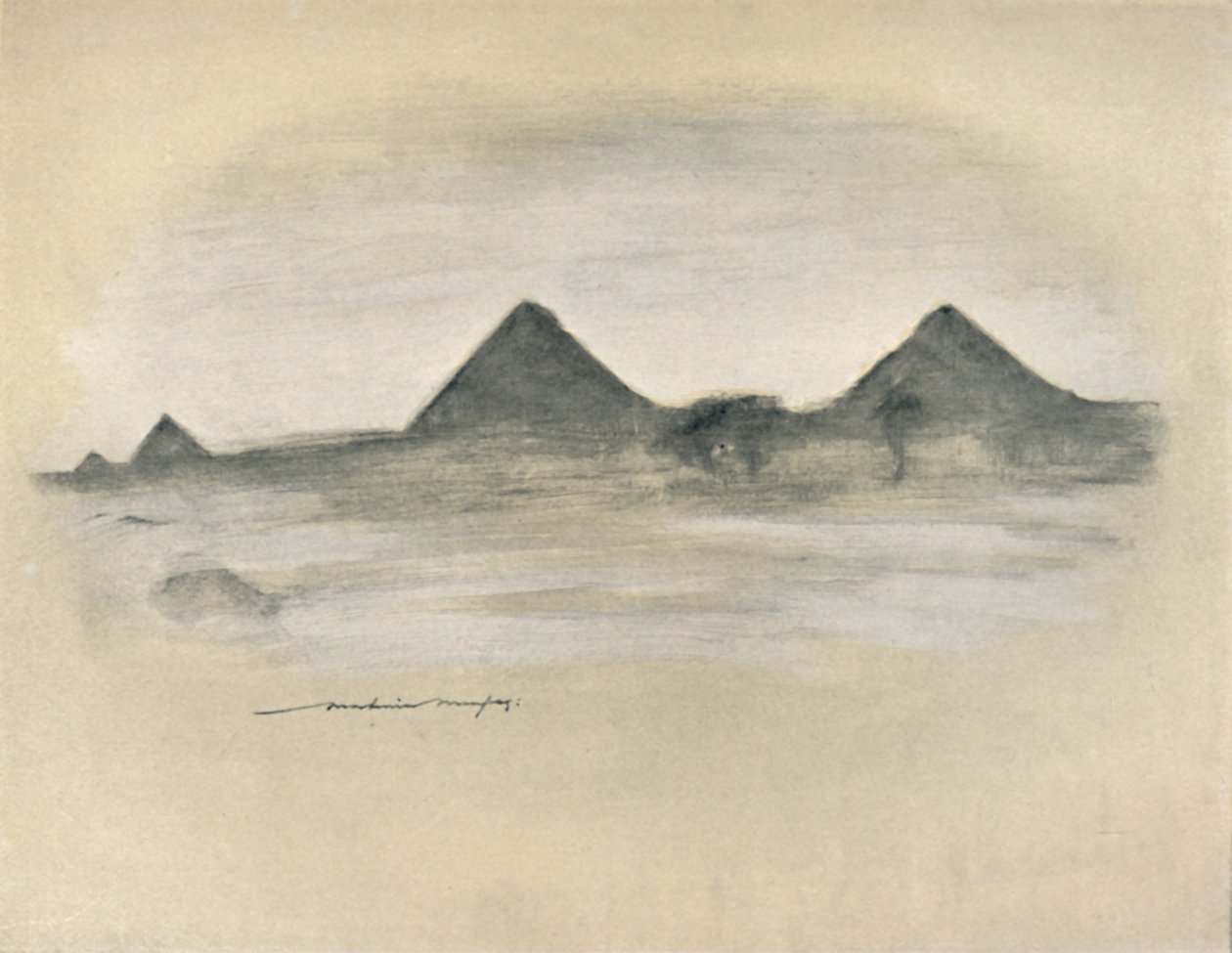 The Pyramids by Mortimer L Menpes