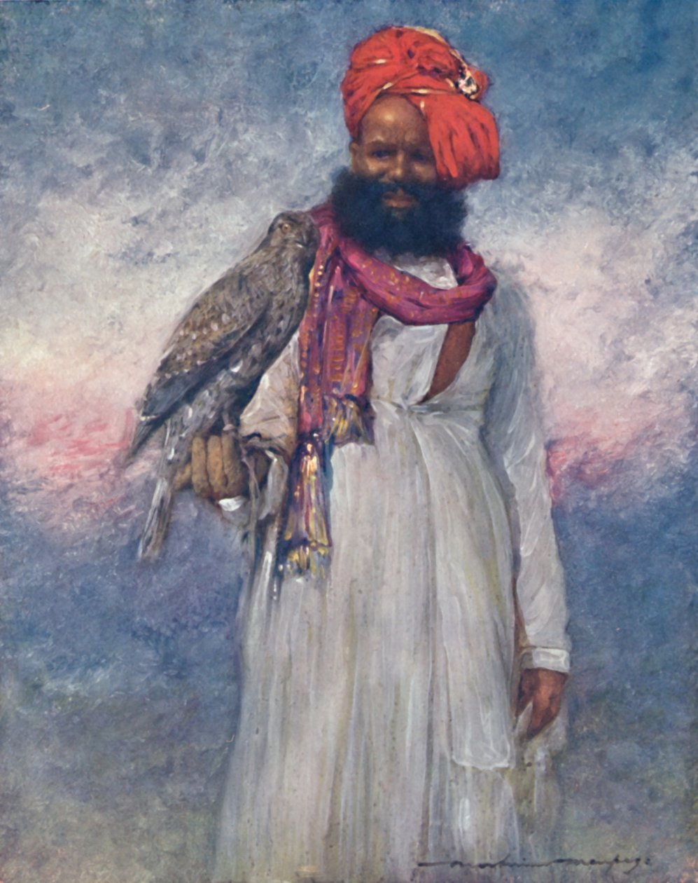 A Hawksman of Rajgarh by Mortimer Ludington Menpes