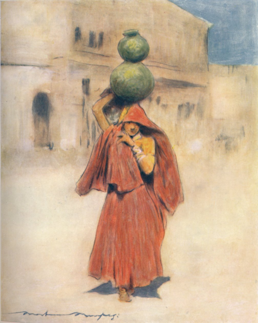A Water-carrier by Mortimer Ludington Menpes