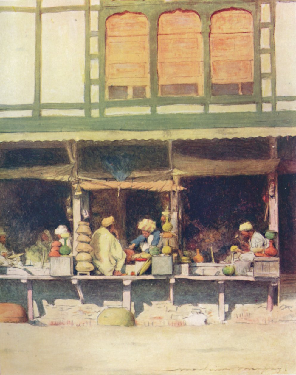 An Unclassified Shop by Mortimer Ludington Menpes