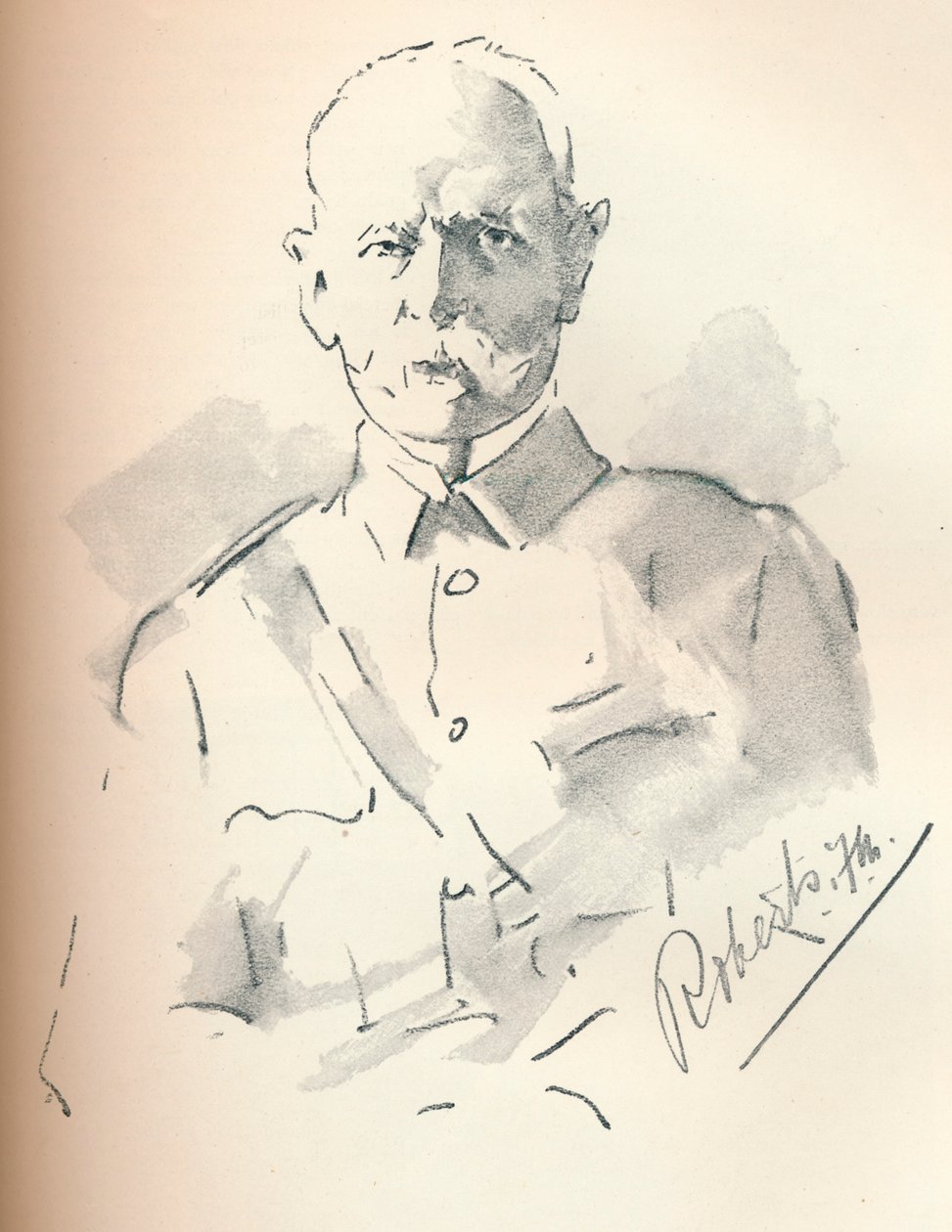 Field Marshal Lord Roberts of Kandahar 1832-1914, British Soldier, c1901 by Mortimer Ludington Menpes