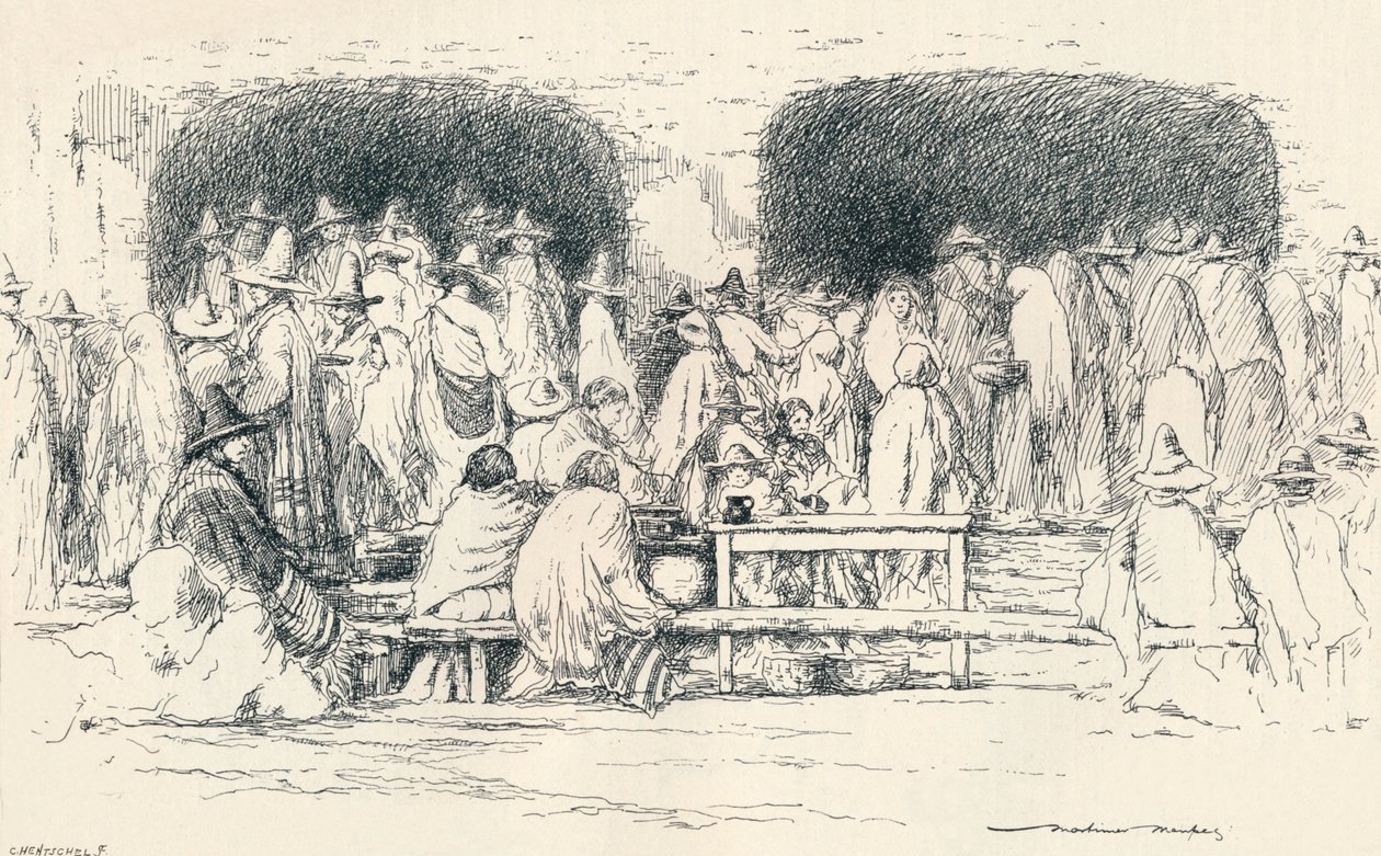 Mid-day at Puebla, c1895 by Mortimer Ludington Menpes