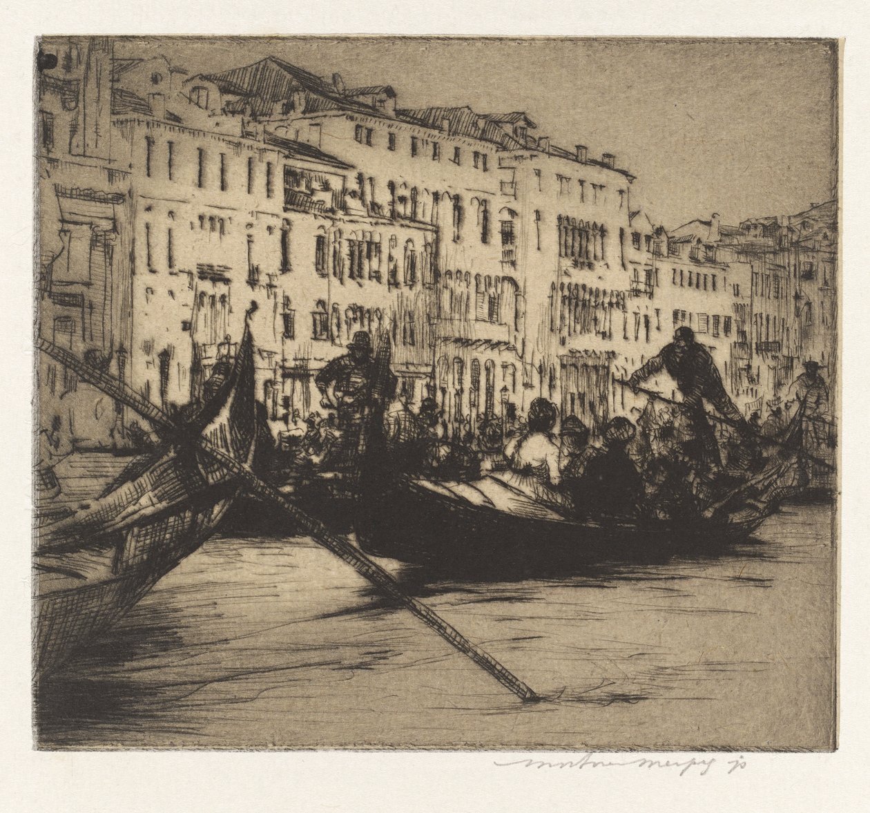Festival Day, Venice by Mortimer Menpes