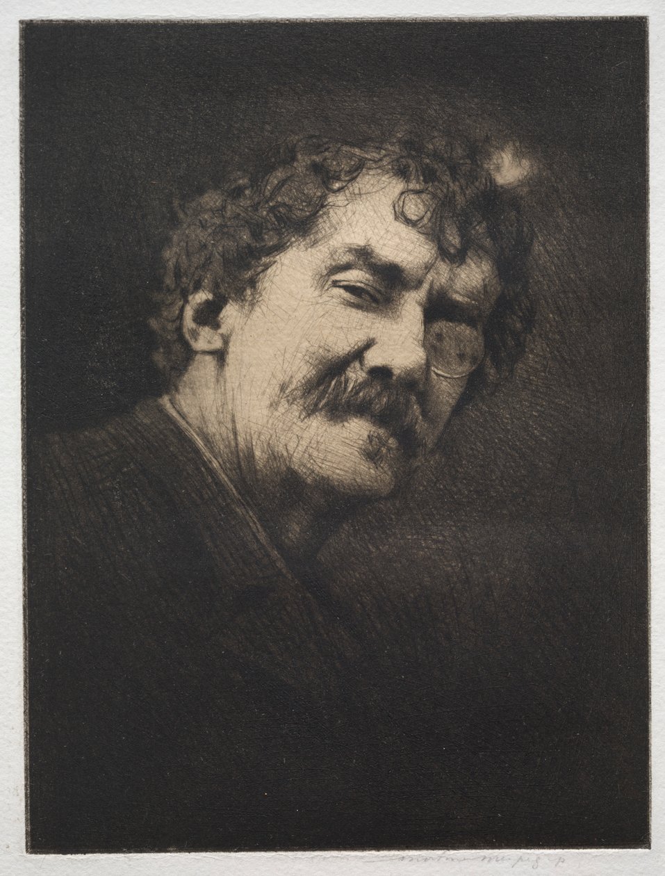 James McNeill Whistler by Mortimer Menpes