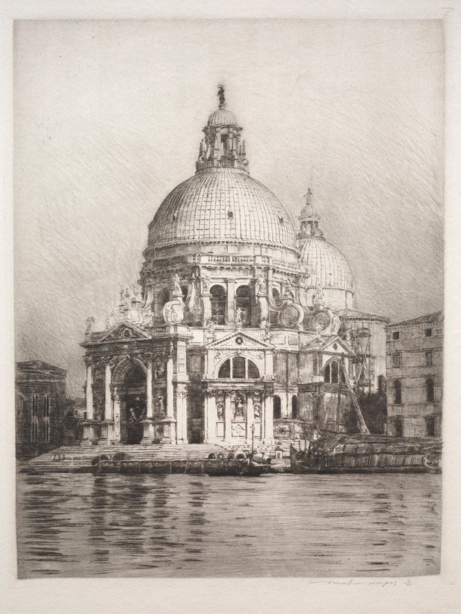 Santa Maria Della Salute #1 by Mortimer Menpes