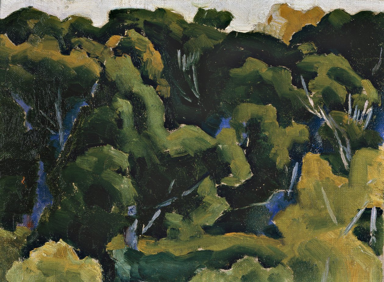Landscape in Green by Morton Livingston Schamberg