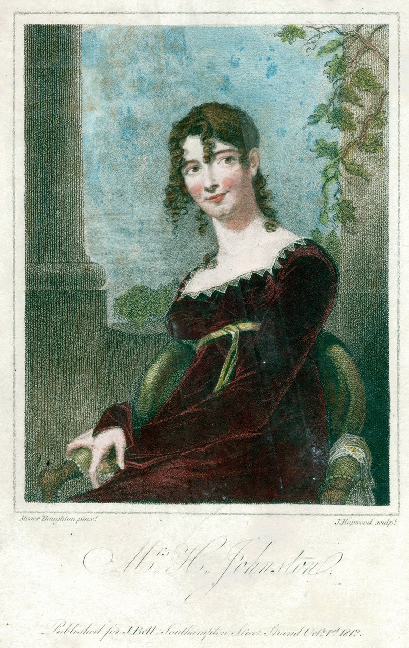 Mrs H Johnston by Moses Haughton