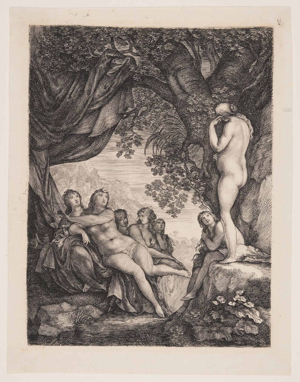 Diana and Callisto by Moses van Uyttenbroeck