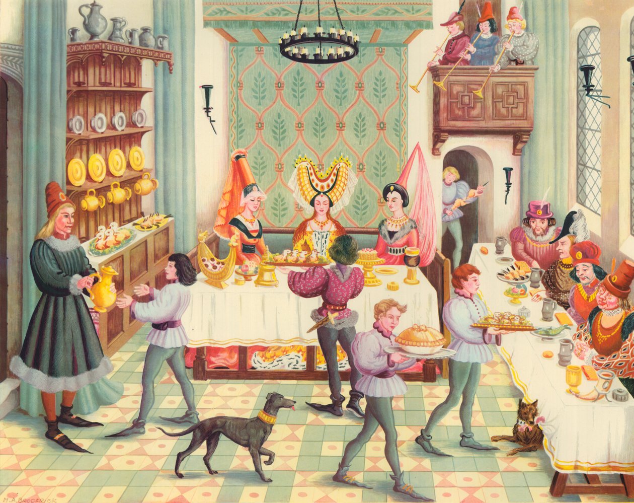 Ladies Dining by Muriel Broderick