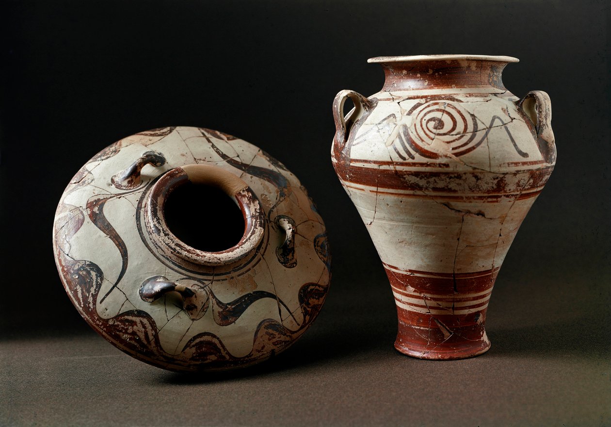Mycenaean Art: Ceramic Vases by Mycenaean