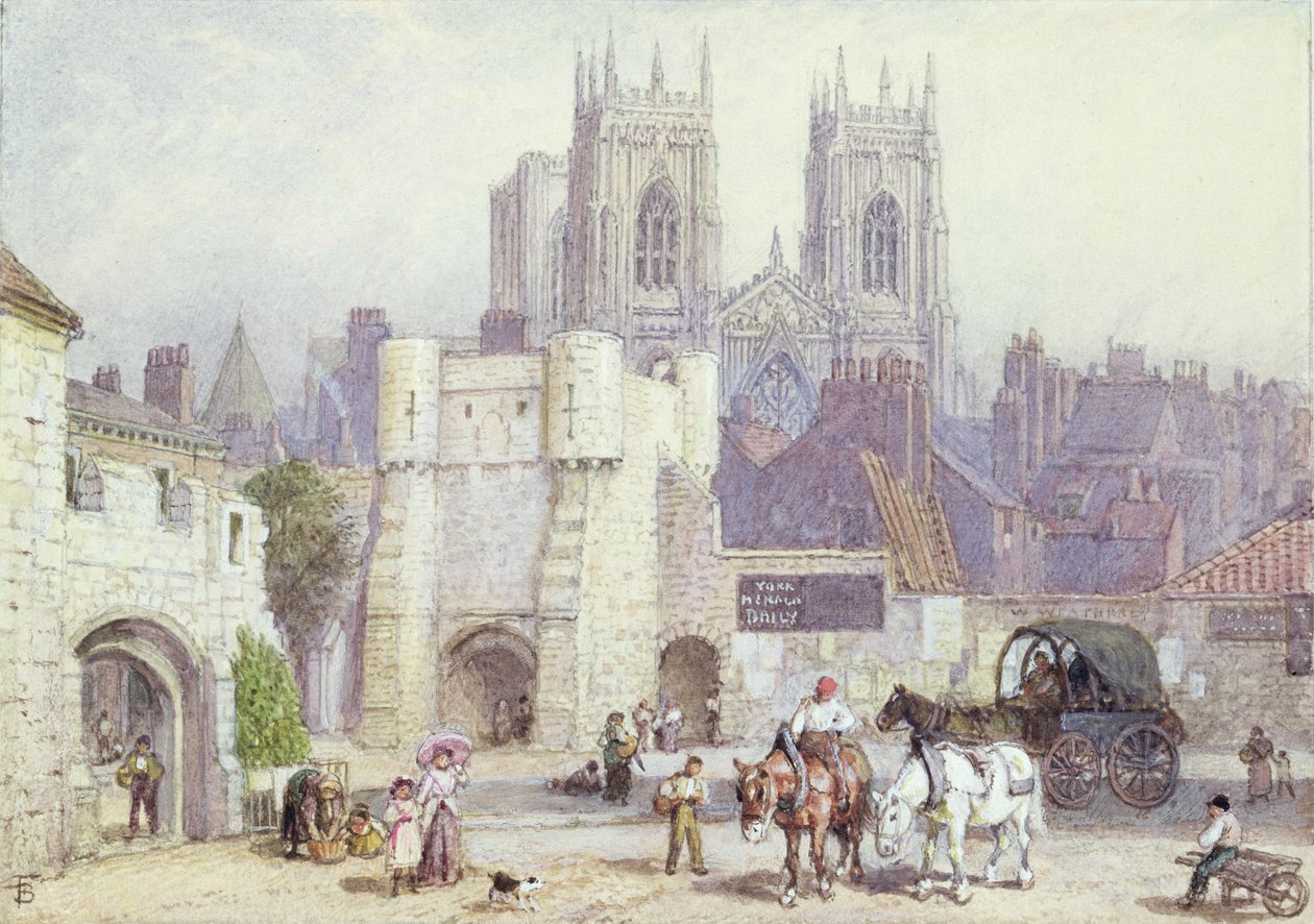 York by Myles Birket Foster