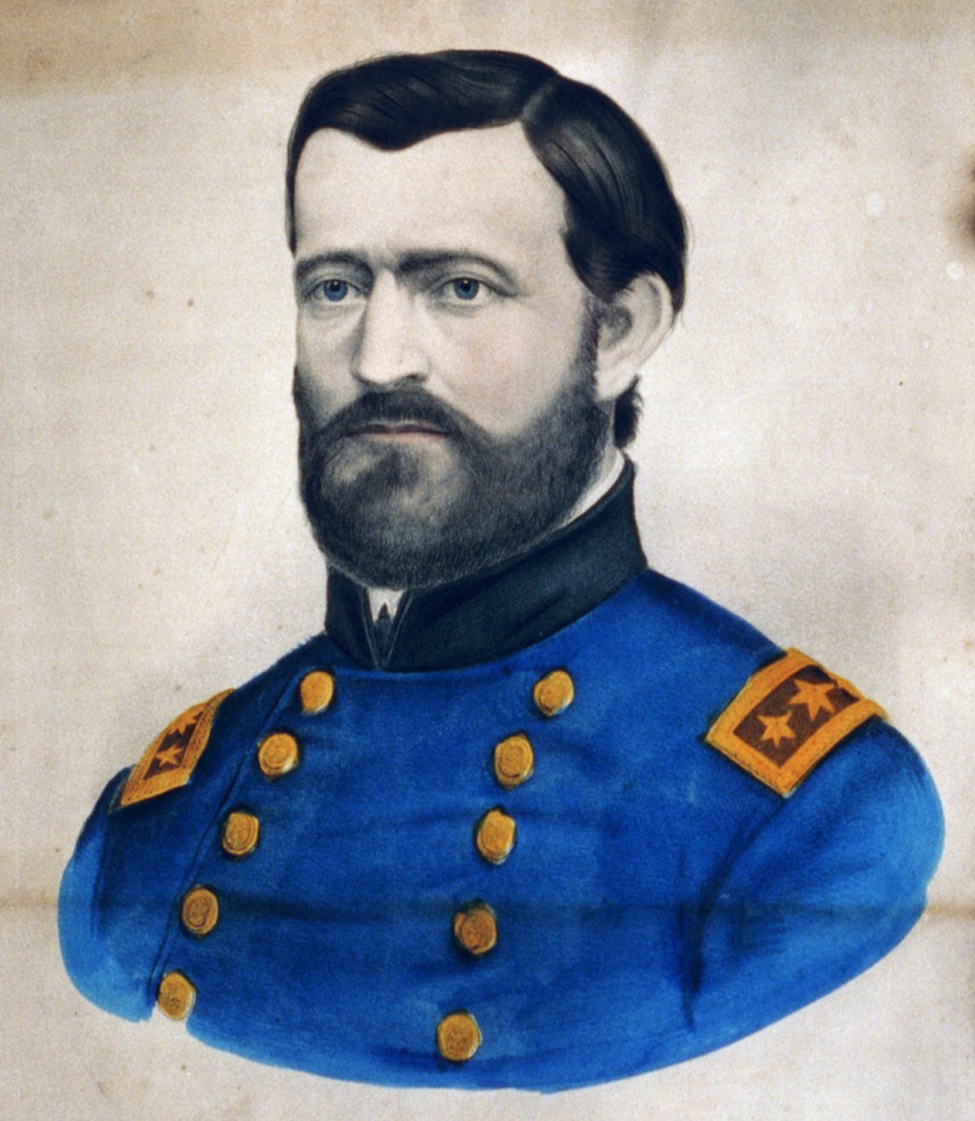 Lieutenant Genl. Ulysses S. Grant, 1880 by N. and Ives, J.M. Currier