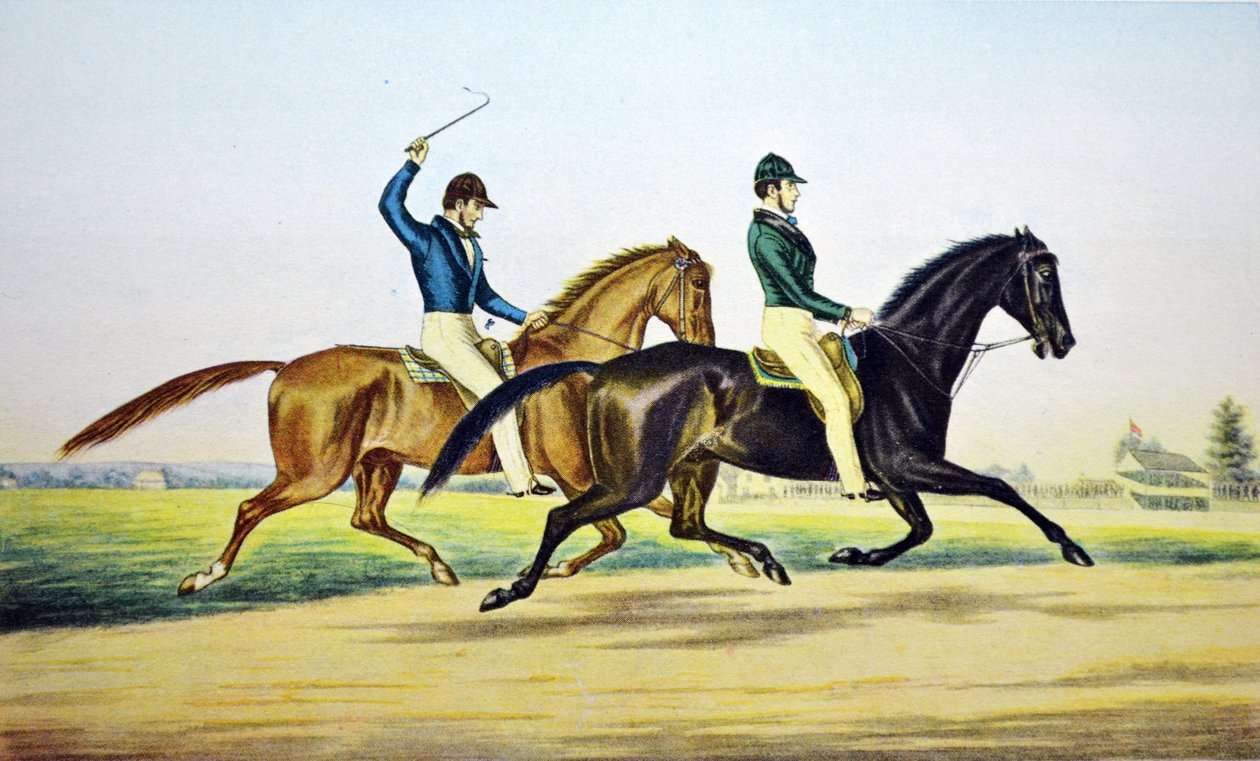 Mac and Zachary Taylor by N. and Ives, J.M. Currier