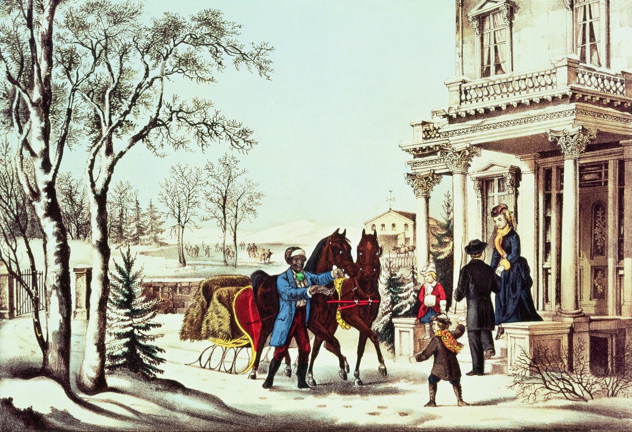 The Pleasures of the Country by N. and Ives, J.M. Currier