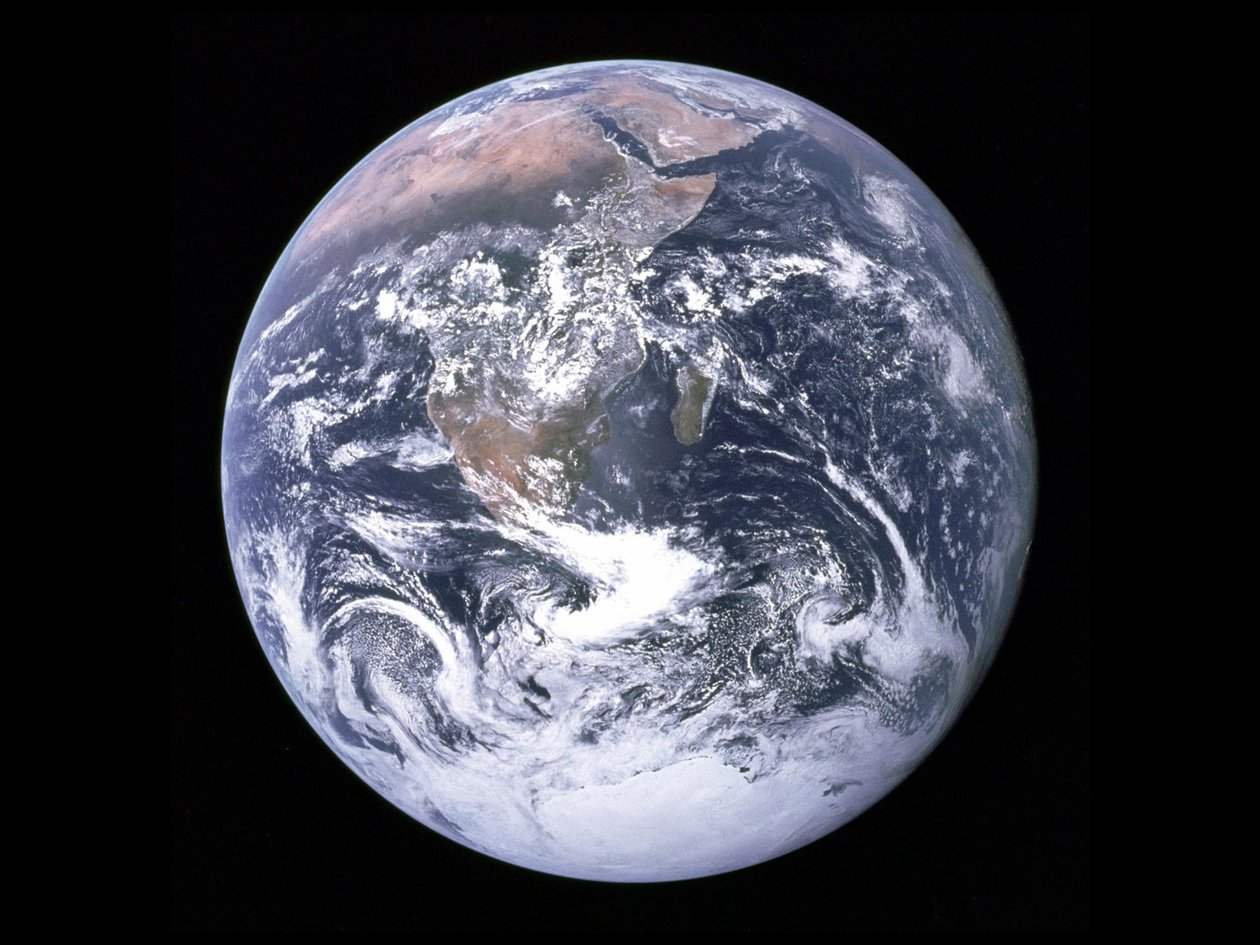 The Blue Marble - Earth from space by NASA Images