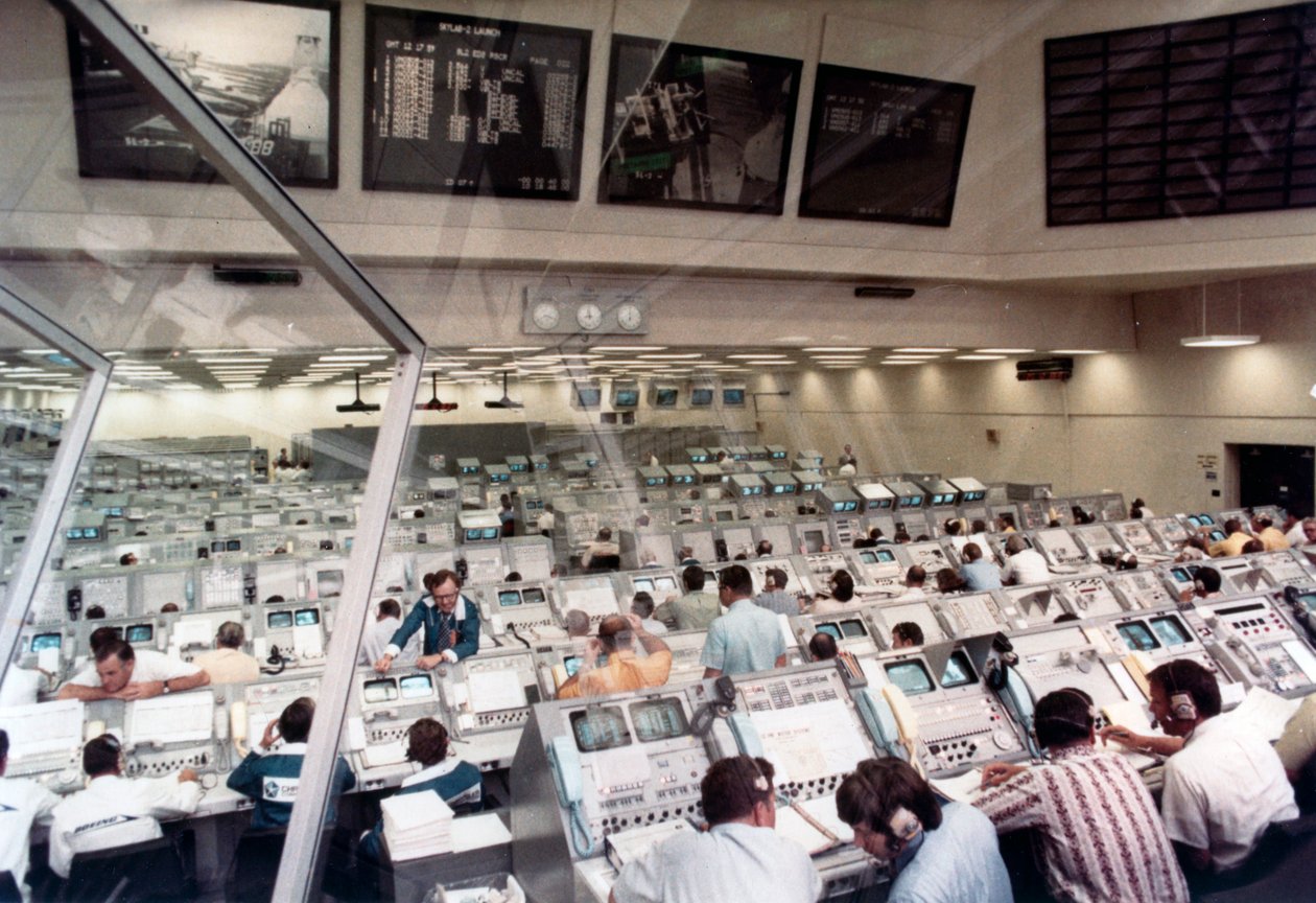 The launch of Skylab 2, Kennedy Space Center, Florida, USA, 1973 by NASA Images