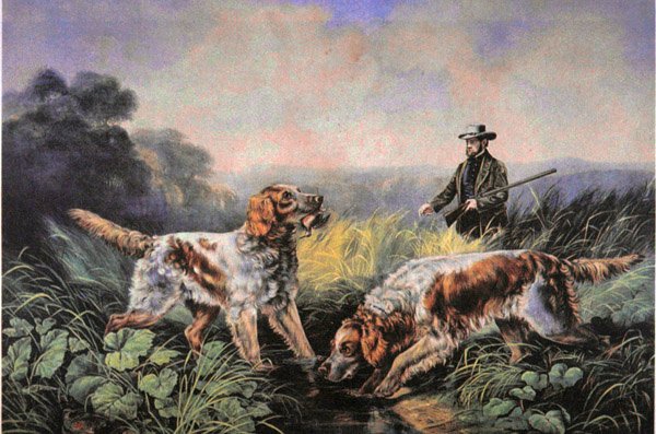 American Field Sports: Retrieving by N. and Ives J.M. (after) Currier