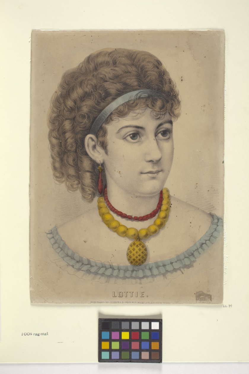 Lottie by N. and Ives J.M. (1824-95) Currier
