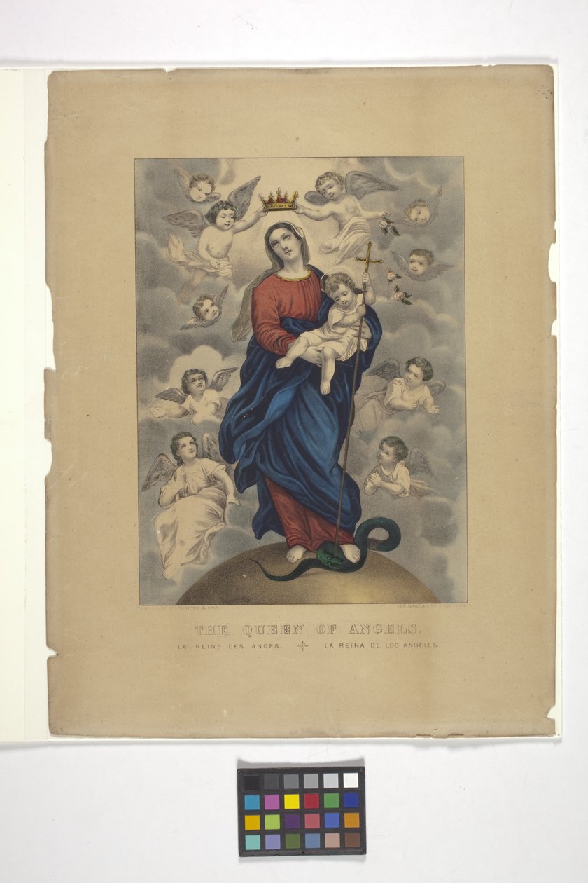 Queen of Angels by N. and Ives J.M. (1824 95) Currier