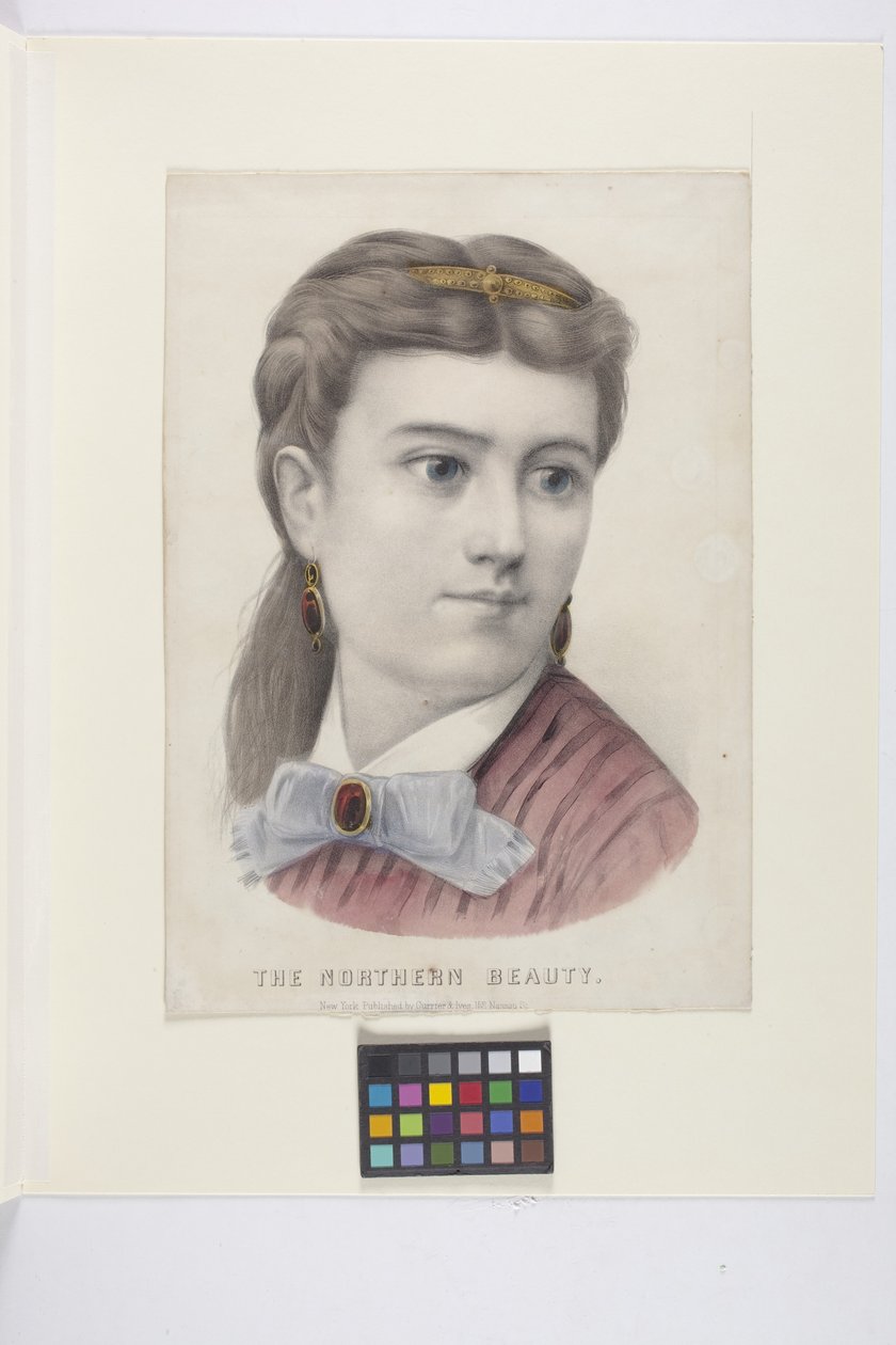 The Northern Beauty by N. and Ives J.M. (1824-95) Currier
