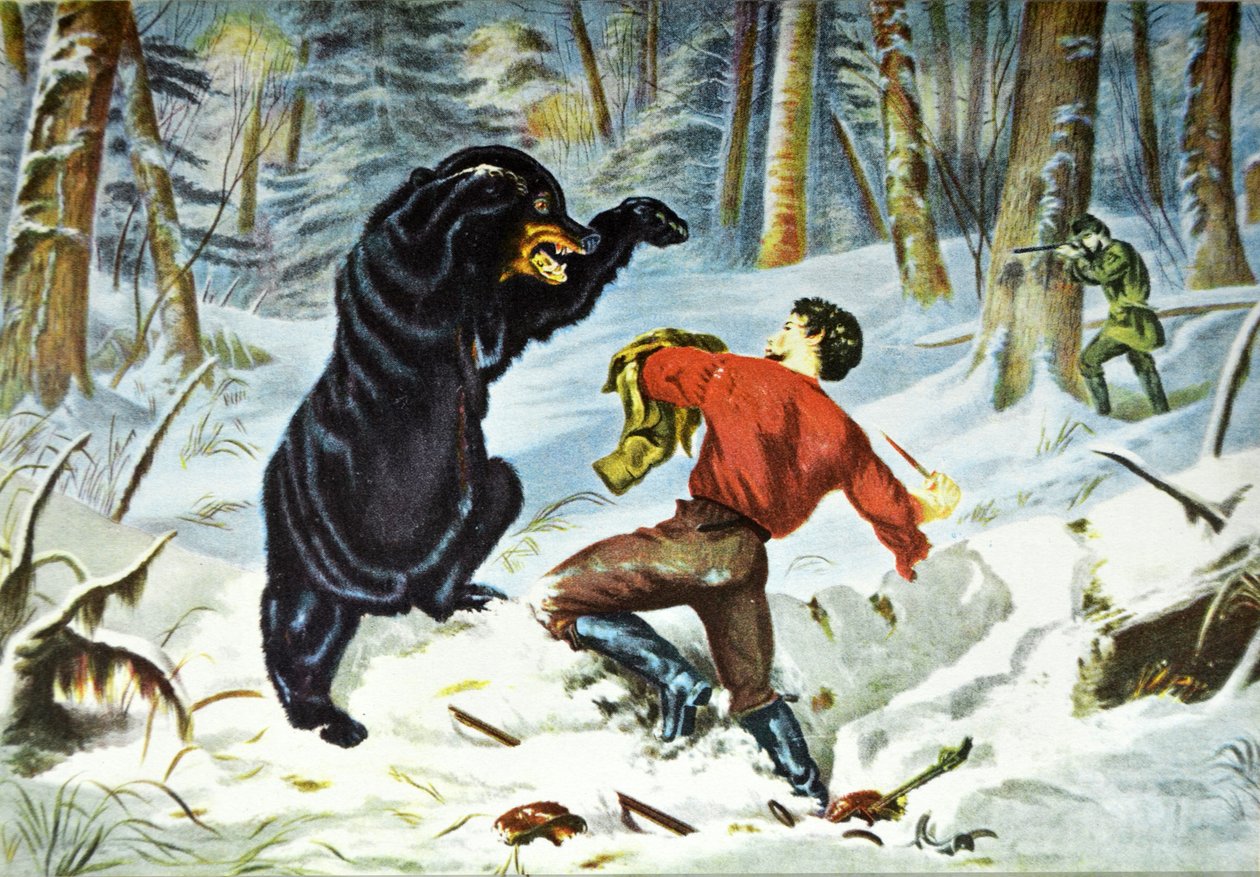 The Life of a Hunter. A Tight Fix by N. and Ives, J.M. Currier
