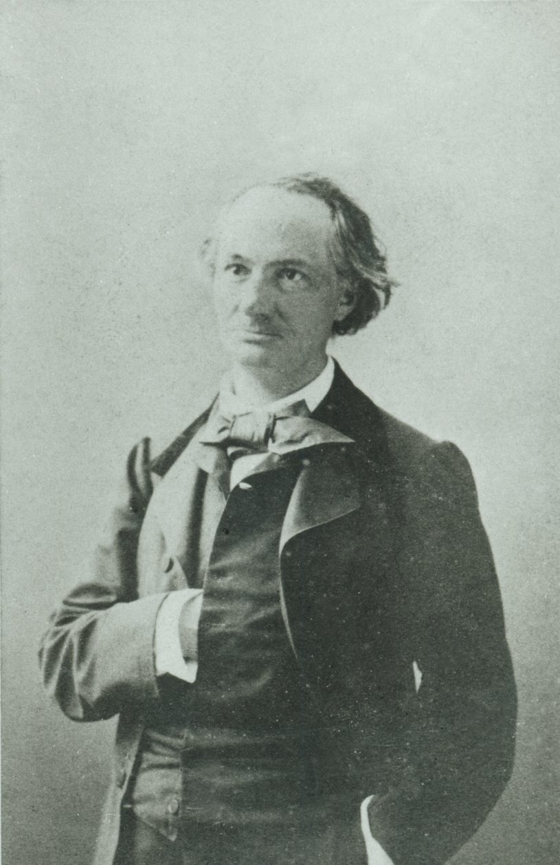 Charles Baudelaire (1821-67) by Nadar