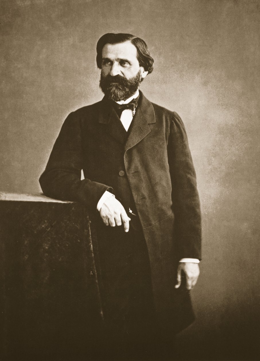 Guiseppe Verdi by Nadar