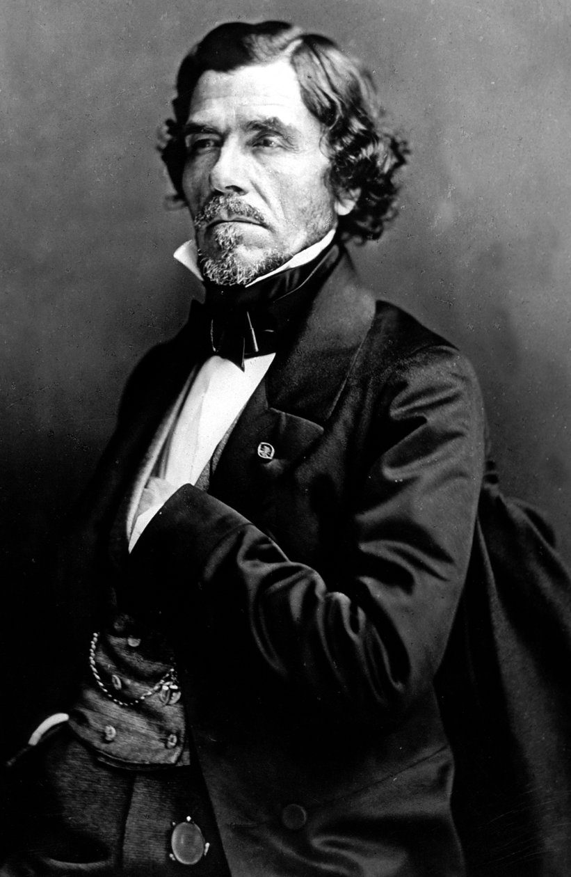 Eugene Delacroix (1798-1863) French Painter, Picture by Nadar by Nadar