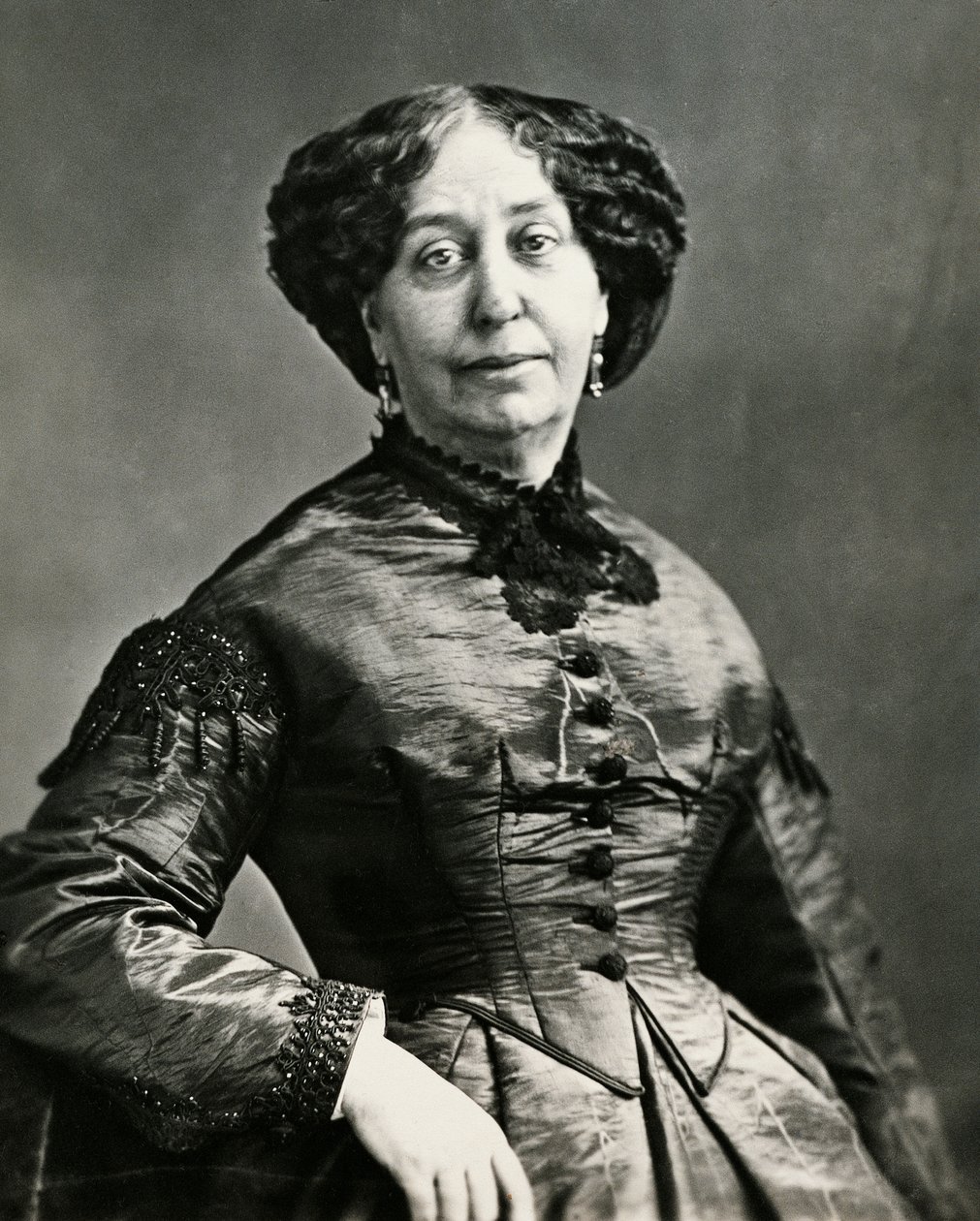 George Sand, Pseudonym of Amantine-Lucile-Aurore Dupin by Nadar