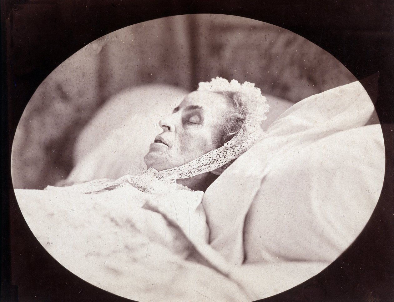 Marceline Desbordes-Valmore, French woman of letters and famous elegiac by Nadar