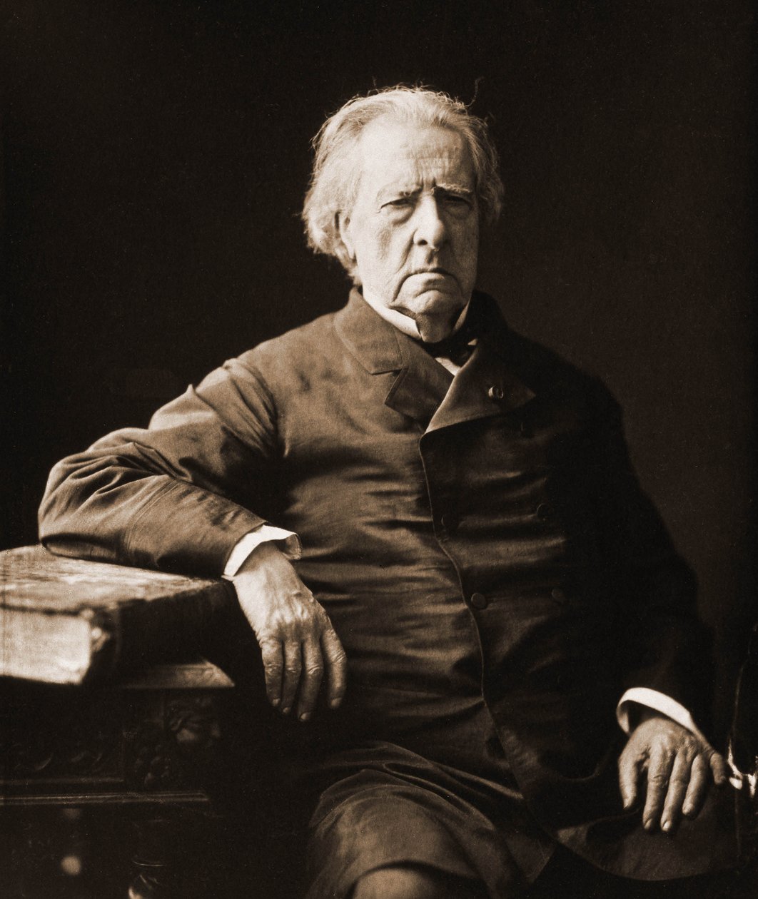 Portrait of Baron Taylor, philanthropist 1789-1879 by Nadar